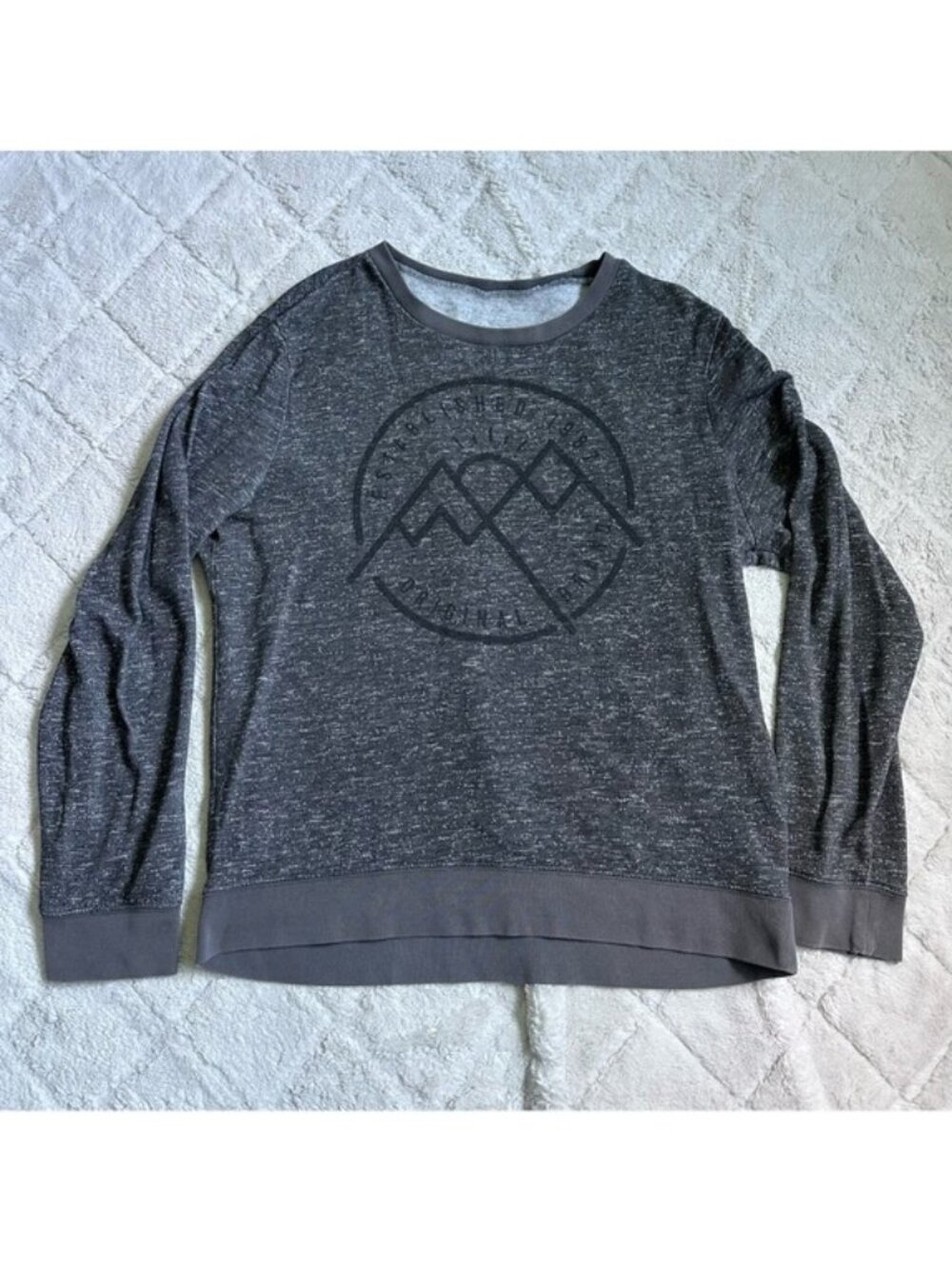 Aeropostale | Gray Heather Long Sleeve Sweater | Size Large